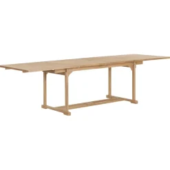 Stół ogrodowy Brąz 280 x 100 x 75 cm Drewno vidaXL