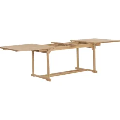 Stół ogrodowy Brąz 280 x 100 x 75 cm Drewno vidaXL
