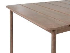Stół ogrodowy FLAVIA 185 cm 96 cm Metal Brązowy
