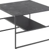 Stolik Bolland Black Marble 70x70 cm