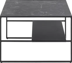Stolik Bolland Black Marble 70x70 cm