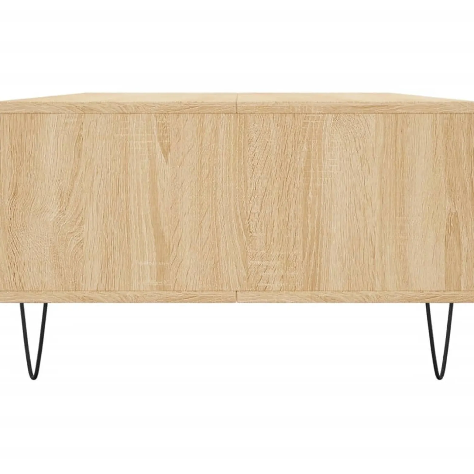 Stolik Kawowy Ława Stół Brązowy 104x60x35 Przegrody Do Salonu Do Pokoju