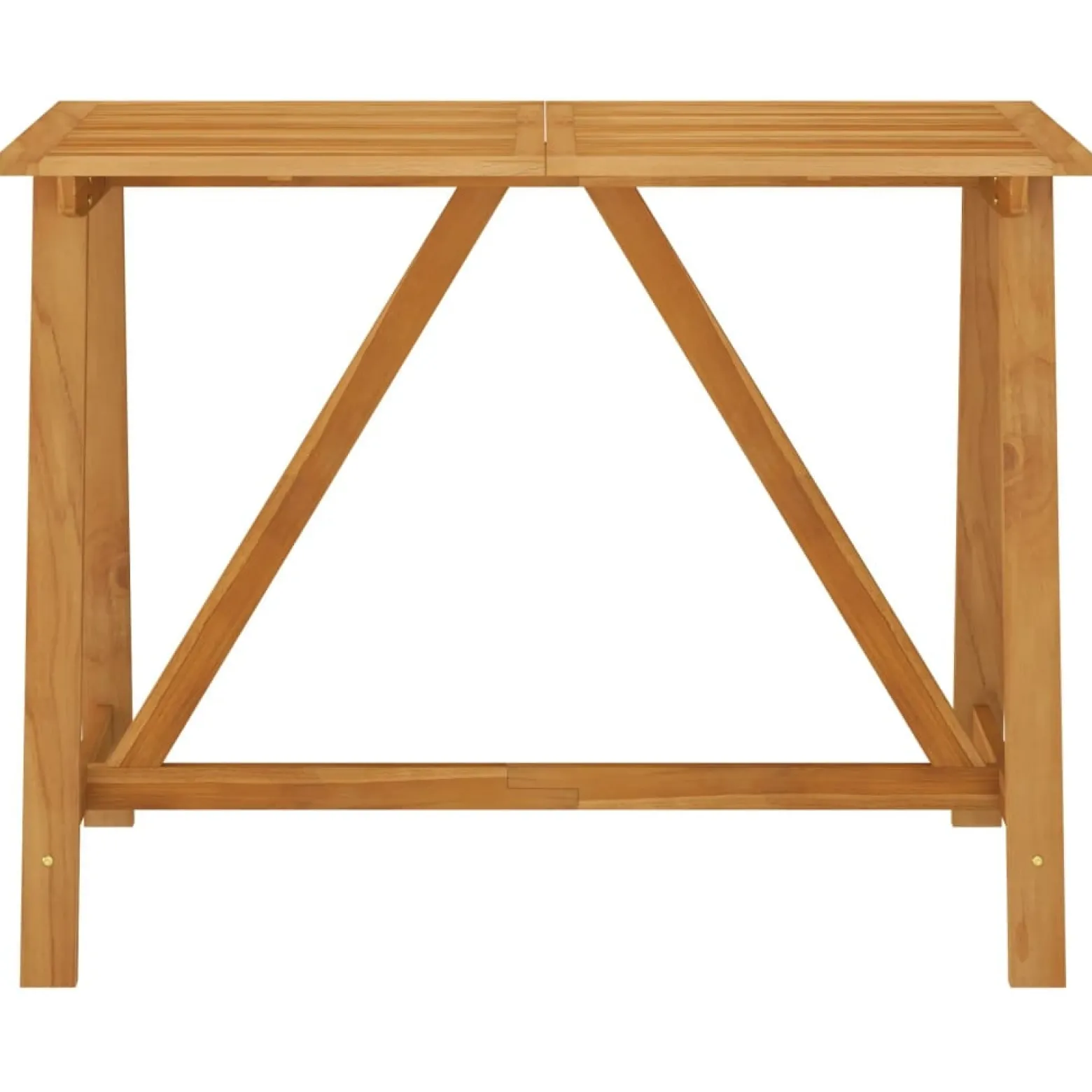 Stolik barowy Brąz 140 x 70 x 104 cm Drewno vidaXL
