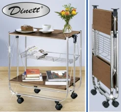 Stolik barowy na kółkach DELUXE DINETT, WENKO