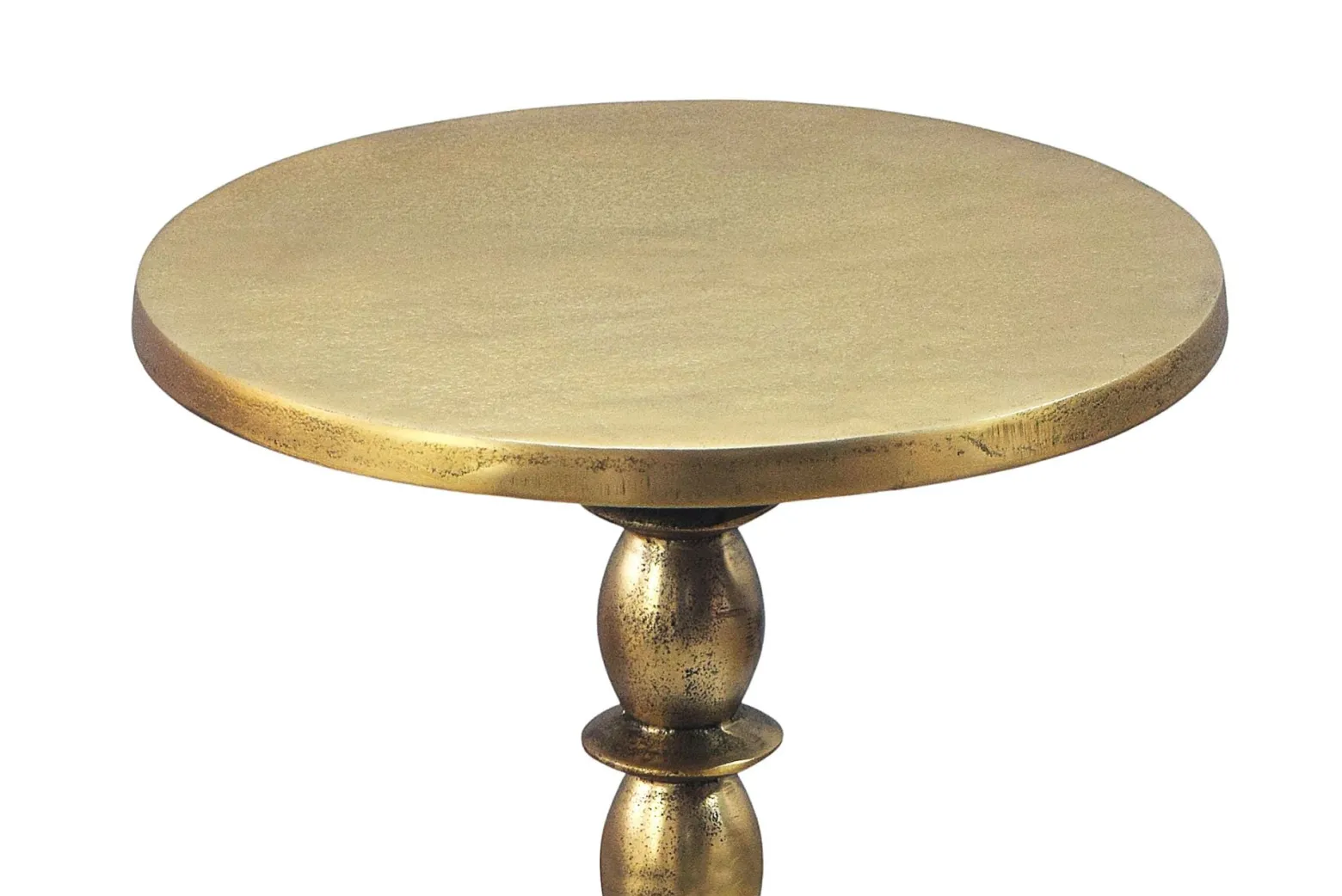 Stolik boczny Alu Złoty 40cm Metalowy Stolik kawowy Stolik do salonu