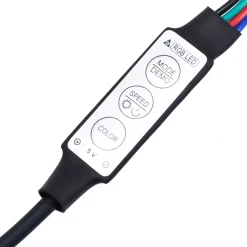Stolik Kawowy Ława Stół Biały 50x53x30 Oświetlenie Led Do Salonu Do Pokoju