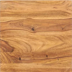 Stolik Kawowy Ława Stół Brązowy Drewniany 45x45x40 Półka Do Salonu