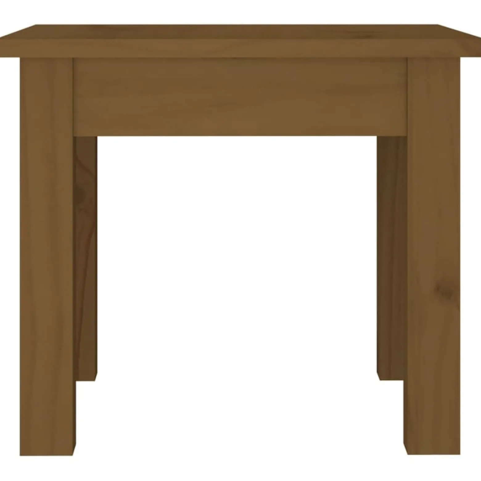 Stolik Kawowy Ława Stół Brązowy Drewniany 35x35x30 Do Salonu Do Pokoju