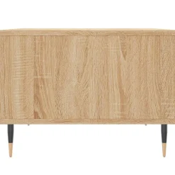 Stolik Kawowy Ława Stół Brązowy 60x50x36.5 Przegrody Do Salonu Do Pokoju