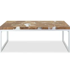 Stolik Kawowy Ława Stół Drewniany 110x60x40 Do Salonu Do Pokoju
