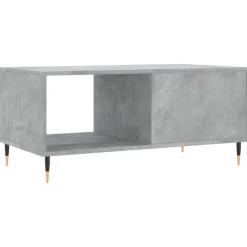 Stolik Kawowy Ława Stół Szary 90x50x40 Drzwiczki Do Salonu Do Pokoju