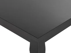 Stolik kawowy ława 80 x 40 cm czarny matowy