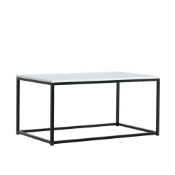 Stolik Kawowy 100cm Loft ONE FURNITURE Laminat Biały