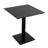 Stolik na balkon wodoodporny HPL 12mm 65x65cm Black