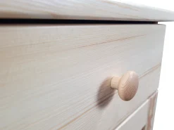 Stolik nocny MODERN II, kolor sosnowy, drzwi lewostronne