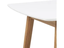 Stół prostokątny Nagano 150x80 dąb biały