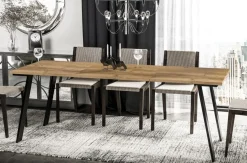 Stół rozkładany LIWIA 130(210)x80 dąb wotan