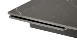 Stół rozkładany VITORINO 160(220)x90 czarny marmur