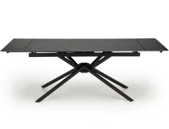 Stół rozkładany VITORINO 160(220)x90 czarny marmur