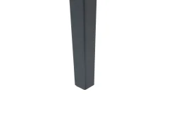 Stół rozkładany 120/160x80 cm czarny