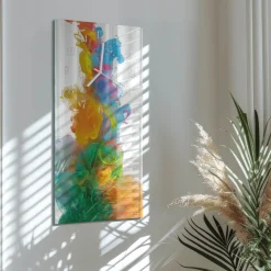 Stylowy zegar 30x60 Wzór nowoczesny do salonu