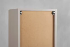 Słupek Łazienkowy 136 cm MADIS KASZMIR Półki Uchwyt Black