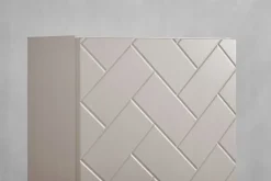 Słupek Łazienkowy 136 cm MADIS KASZMIR Półki Uchwyt Black