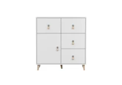 System młodzieżowy dziecięcy Figo 03 komoda 4S1D 90cm