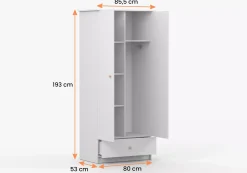 System młodzieżowy Szafa OLAF 150