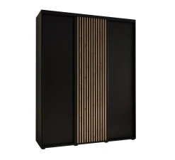 Szafa przesuwna SAPPORO 1 200 gł. 60 czarny/czarny