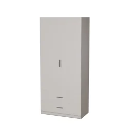 Szafa 100 D, Półki, Szuflady, Drążek Ubraniowy - System Max Szafa 100 D