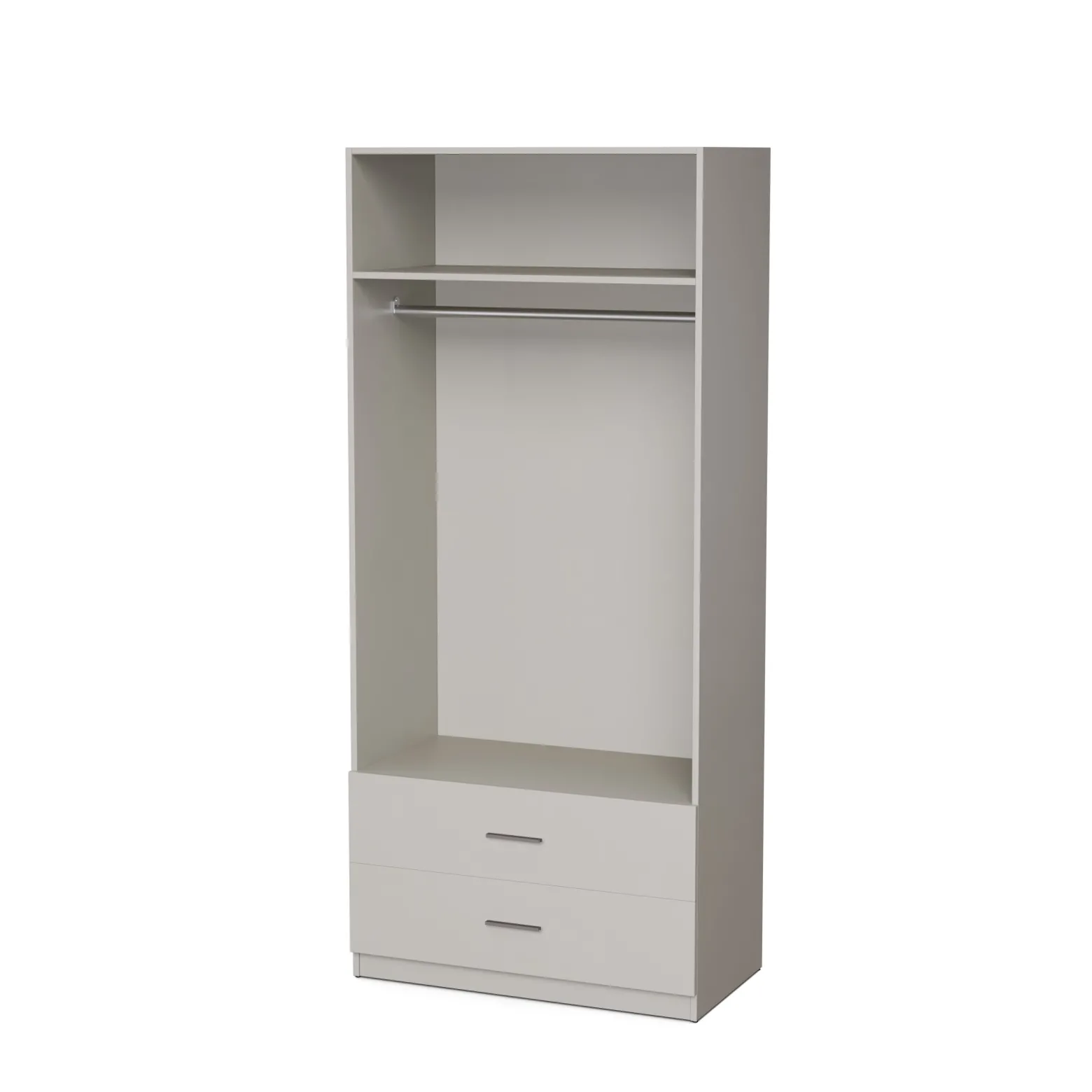 Szafa 100 D, Półki, Szuflady, Drążek Ubraniowy - System Max Szafa 100 D