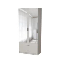 Szafa 100 D, Półki, Szuflady, Drążek Ubraniowy - System Max Szafa 100 D