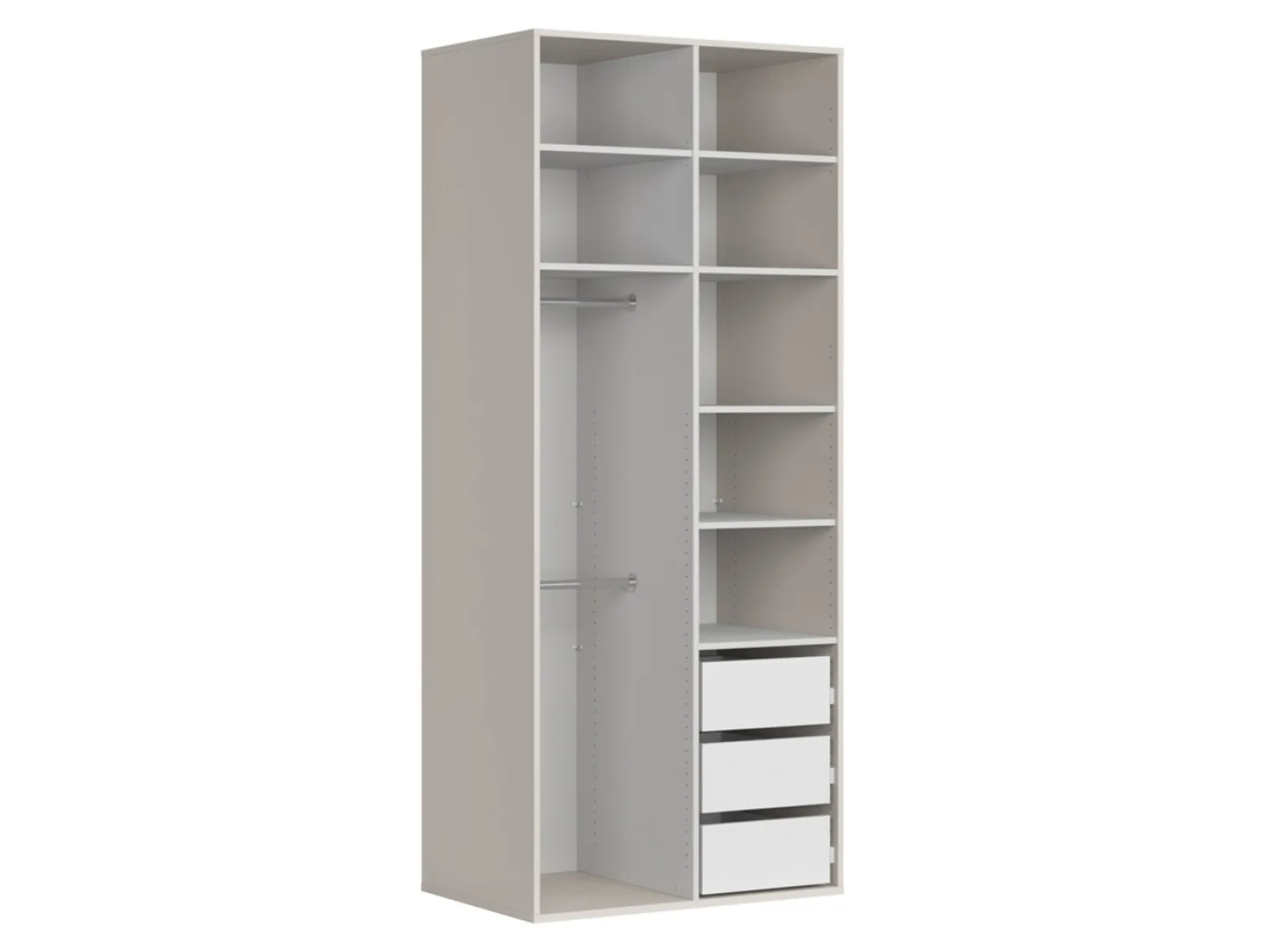 Szafa dwudrzwiowa Flex 100 cm kaszmir