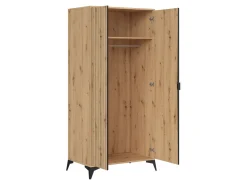 Szafa dwudrzwiowa Lamea 90 cm dąb artisan