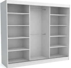 Szafa garderoba przesuwna WINDSOR 240 cm TOMY SONOMA