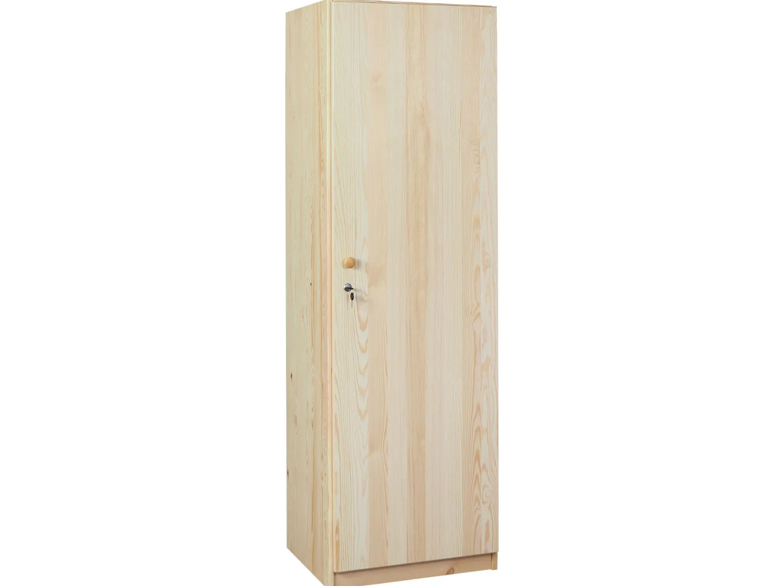 Szafa jednodrzwiowa 50 cm EKO drewniana słupek z półkami