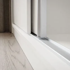 Szafa przesuwna CAMARO II PLUS z lustrem 150 cm biały mat