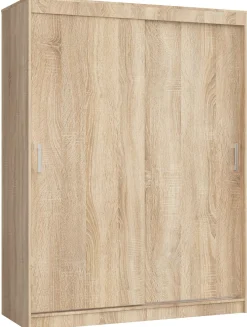 Szafa Przesuwna 150 Cm Clp Mono Dąb Sonoma
