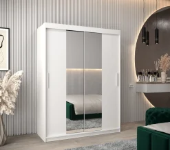 Szafa przesuwna Garderoba Tokyo 1 150 biały + biały