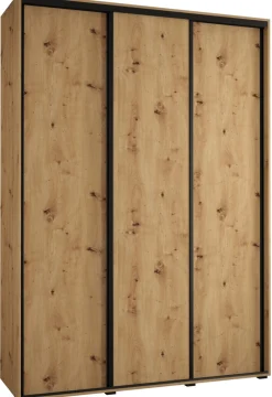 Szafa przesuwna 45 wysoka Davos 1 170 artisan+artisan+czarny