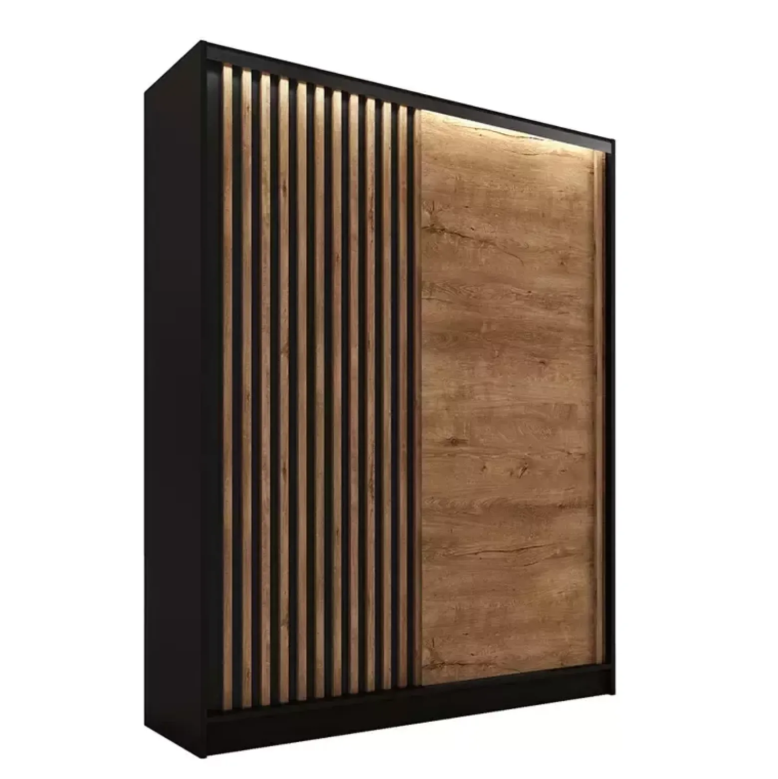 Szafa przesuwna z lamelami 150 cm LAMEL 3D Lefkas