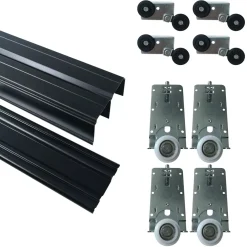 Szafa przesuwna z lamelami 150 cm LAMEL 3D Lefkas
