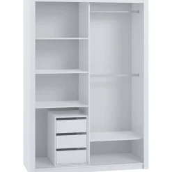 Szafa przesuwna z lustrem 150 BOSCO BO08 dąb artisan