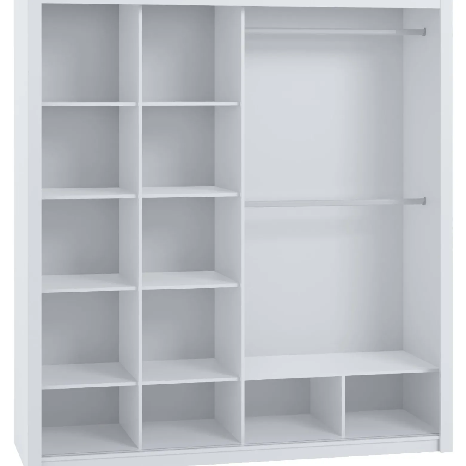 Szafa przesuwna z lustrem 220 BOSCO BO11 dąb artisan