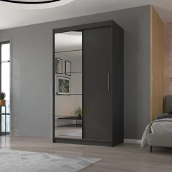 Szafa przesuwna z lustrem ESTI 120 White