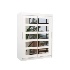 Szafa przesuwna z lustrem MURANI 150 White