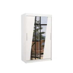 Szafa przesuwna z lustrem TEXAS 120 White