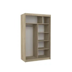 Szafa przesuwna z lustrem TEXAS 120 White