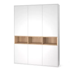 Szafa TECERO Warmtec S3P Biały mat, jasny dąb